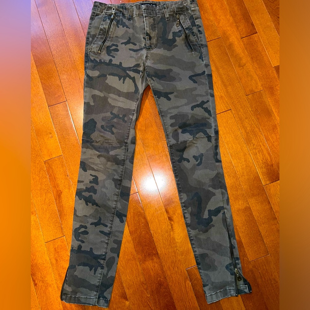 Zara Army Skinny Pants